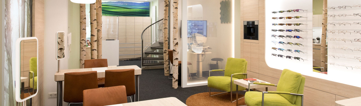 Innenansicht Augenoptik Bonn